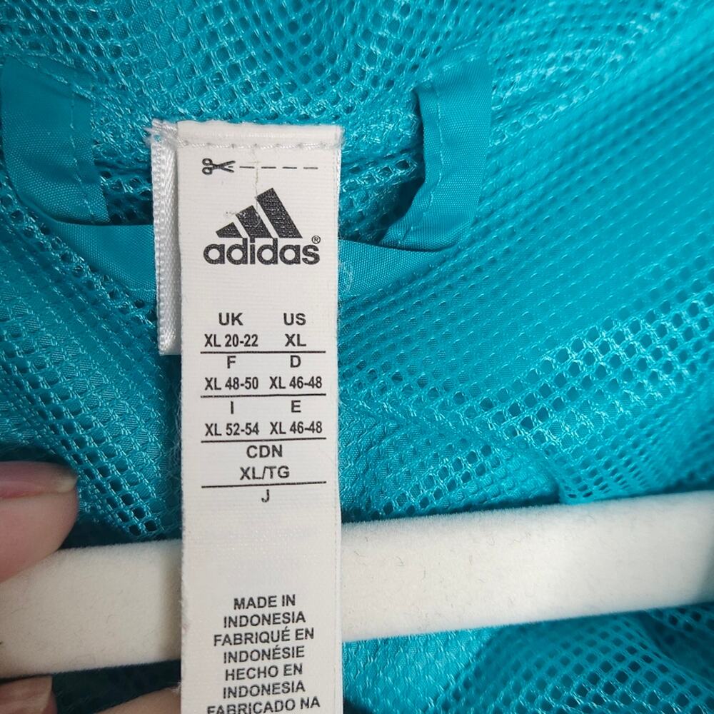 Adidas Windbreaker Jacket full zip - Picture 3 of 6